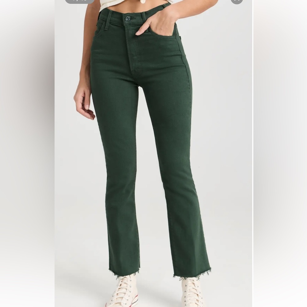 MOTHER
The Hustler Ankle Fray Jeans